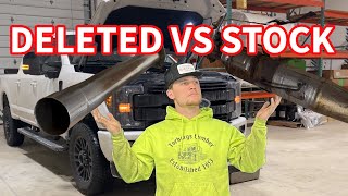 TUNING AND DELETING A 6.7 POWERSTROKE! (Sounds crazy and fast!)