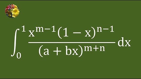 2nd method to evaluate the definite integral using algebraic manipulation (Mis-3275A)
