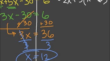 Solving Equations Using The Distributive Property And Combining Like Terms