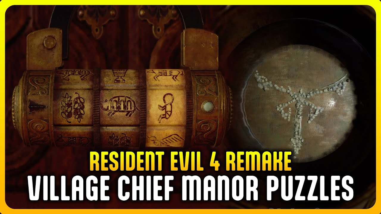 Resident Evil 4 Remake Lake Door Symbols Puzzle Solution