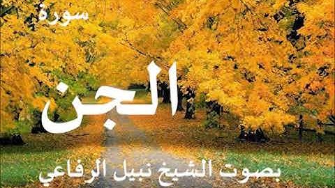 072  سورة الجن الشيخ نبيل الرفاعي