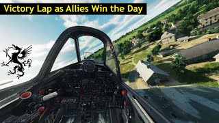 Quick P-47 Strike At Evreux Bridge Busting Under Fire