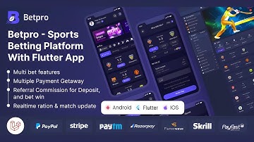Betpro Sports Betting Platform 2024 PHP Laravel Admin Panel With Flutter App ios and android app