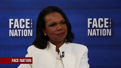 Full interview: Condoleezza Rice, May 7