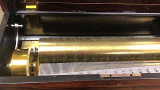 Ducommun-Girod 18" Fat Cylinder Music Box Video #1 Auction preview Soft at first but picked up..Wow! screenshot 4