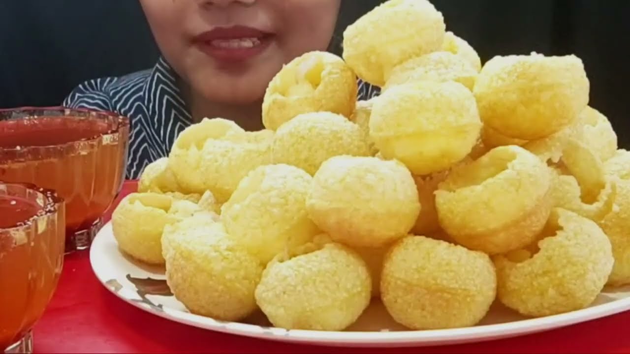 50 panipuri eating challenge | lots of golgappe eating challenge food asmr eating challenge 
