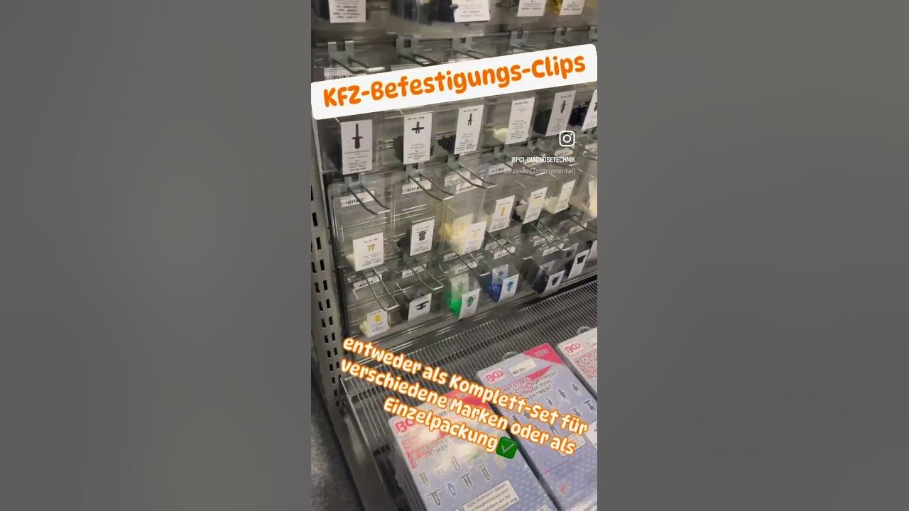 KFZ-BEFESTIGUNGSCLIPS ▸ Als Komplett-Set für verschiedene Marken