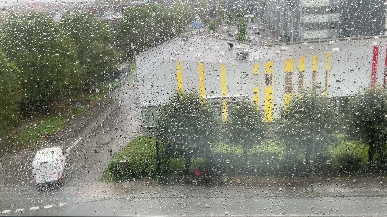 Relaxing, Cozy Rain Sounds On Window for Sleeping, Relaxing or Focus | ASMR