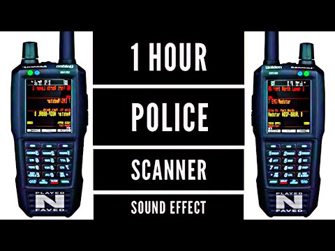 1 Hour Police Radio Chatter Sound Effect  Walkie Talkie Scanner Sounds  Royalty Free