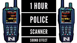 1 Hour Police Radio Chatter Sound Effect | Walkie Talkie Scanner Sounds | Royalty Free