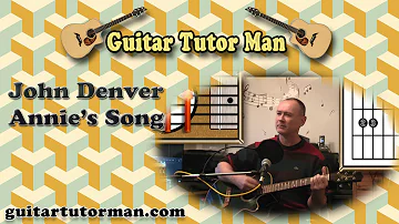 Annie's Song - John Denver - Guitar Lesson (strumming)