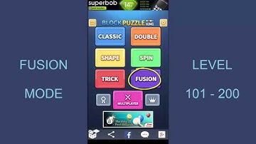 Block Puzzle King - Fusion Mode - Level 101-200