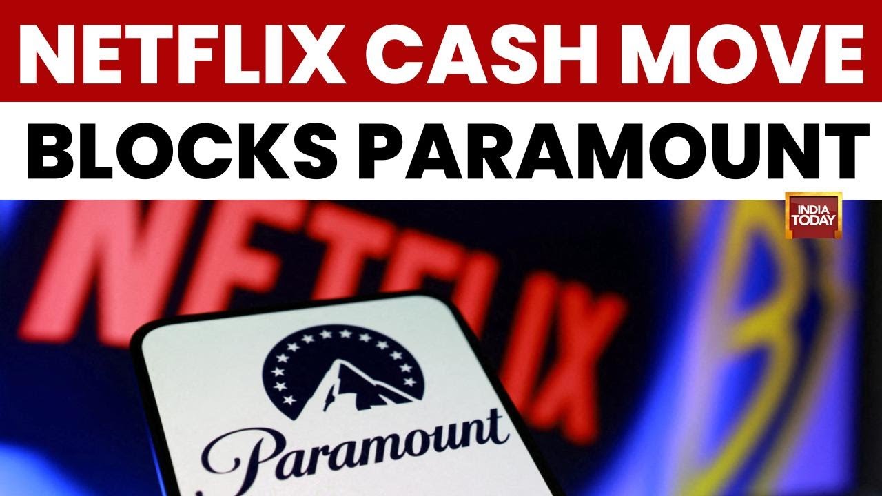 Netflix Pays Cash For Warner Bros | Paramount Rivalry Heats Up