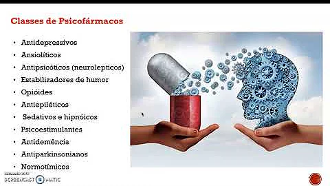 Como são classificados os psicofármacos?