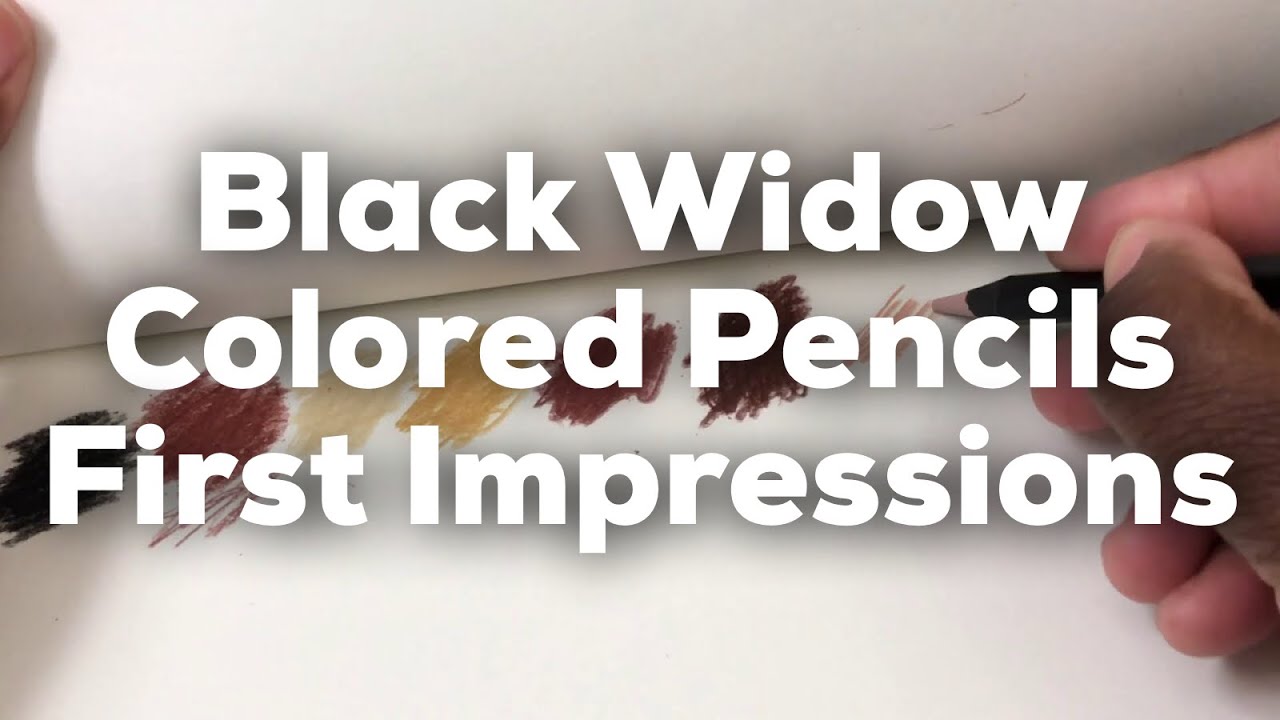 Dragon Black Widow Colored Pencil Review & Another Free Giveaway For 3  Lucky People 