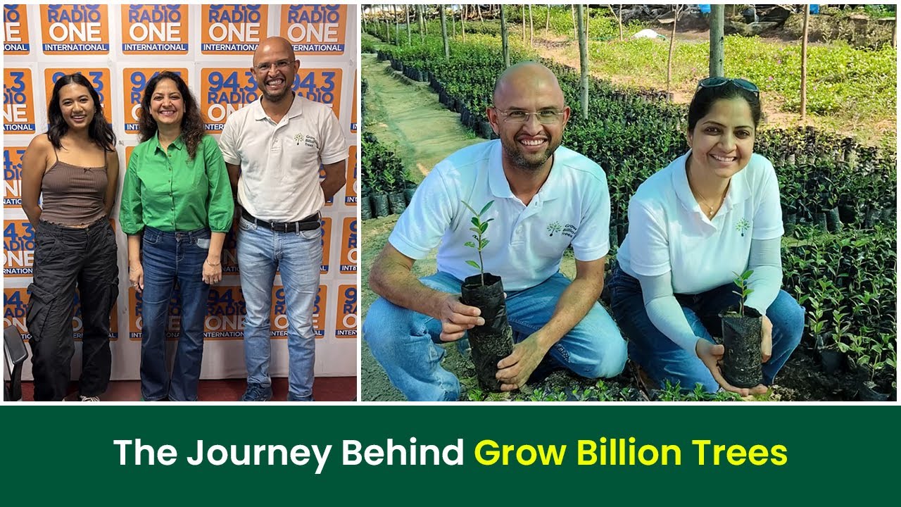 How Love for Nature Grew into a Movement I On Radio One 94.3 I Grow Billion Trees