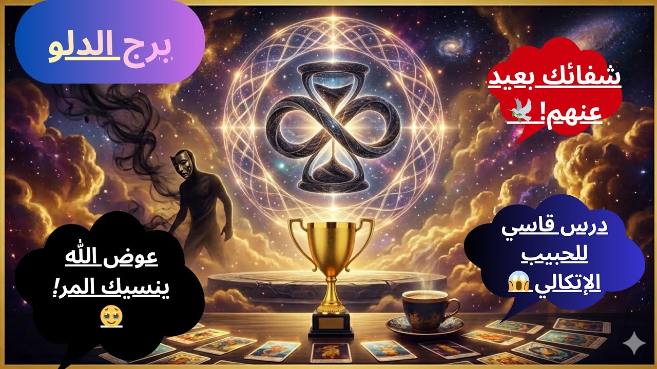 الدلو يختار نفسه!  وداعاً لمن استنزفك، وبداية زمن التعويض الإلهي الذي سيجبر خاطرك.