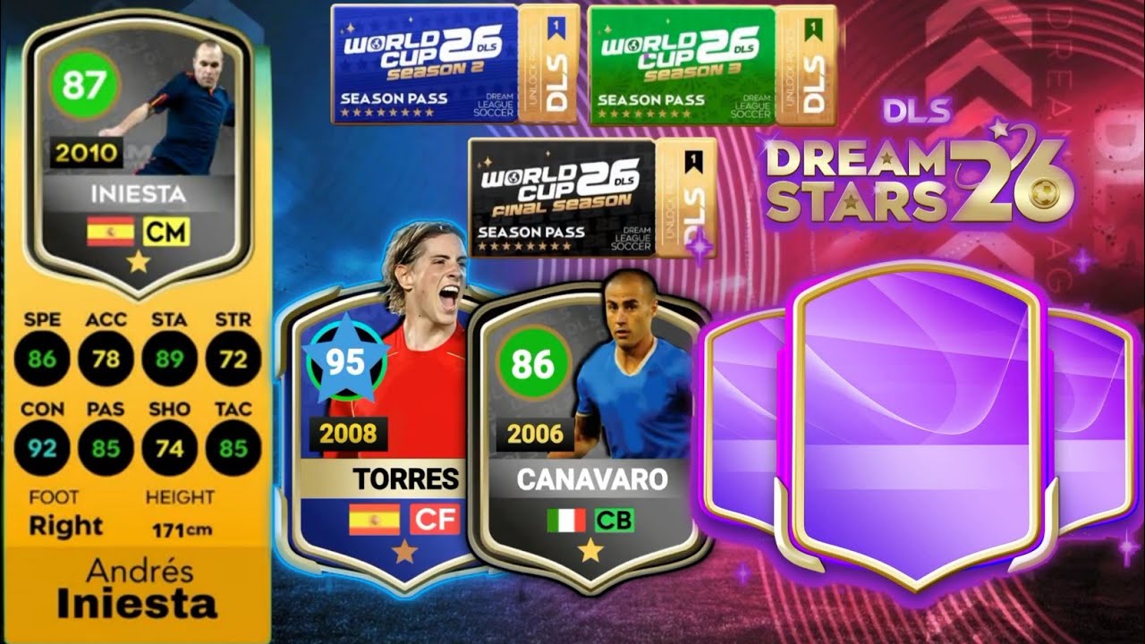 تسريبات لأحداث أسطورية قادمة فى دريم ليج 2026 🤩كأس العالم ولاعبين الأبطال ❤️| DLS26 