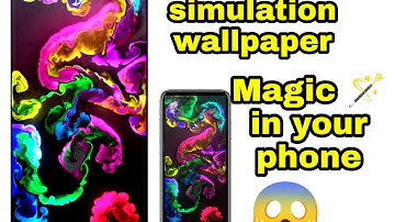 Fluid Simulation App Wallpaper Kaise Lagaye | Best 3d wallpaper for Android user