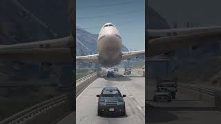 Boeing 747 Tries To Land On Highway