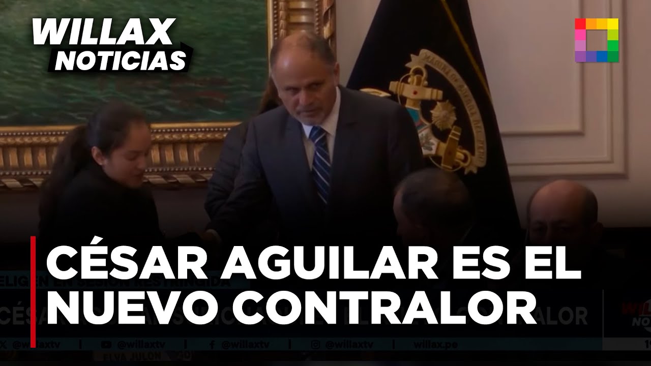 Willax Noticias Edición Central - JUL 24 - CÉSAR AGUILAR SURICHAQUI ES ...