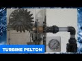 Banc de test d'une turbine Pelton