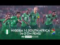 Late DRAMA leads to penalty shootout! 😰 | Nigeria 1-1 South Africa | AFCON Semi-final Highlights image