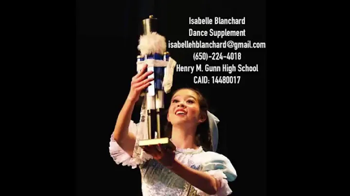 Isabelle Blanchard Dance Supplement: Solos