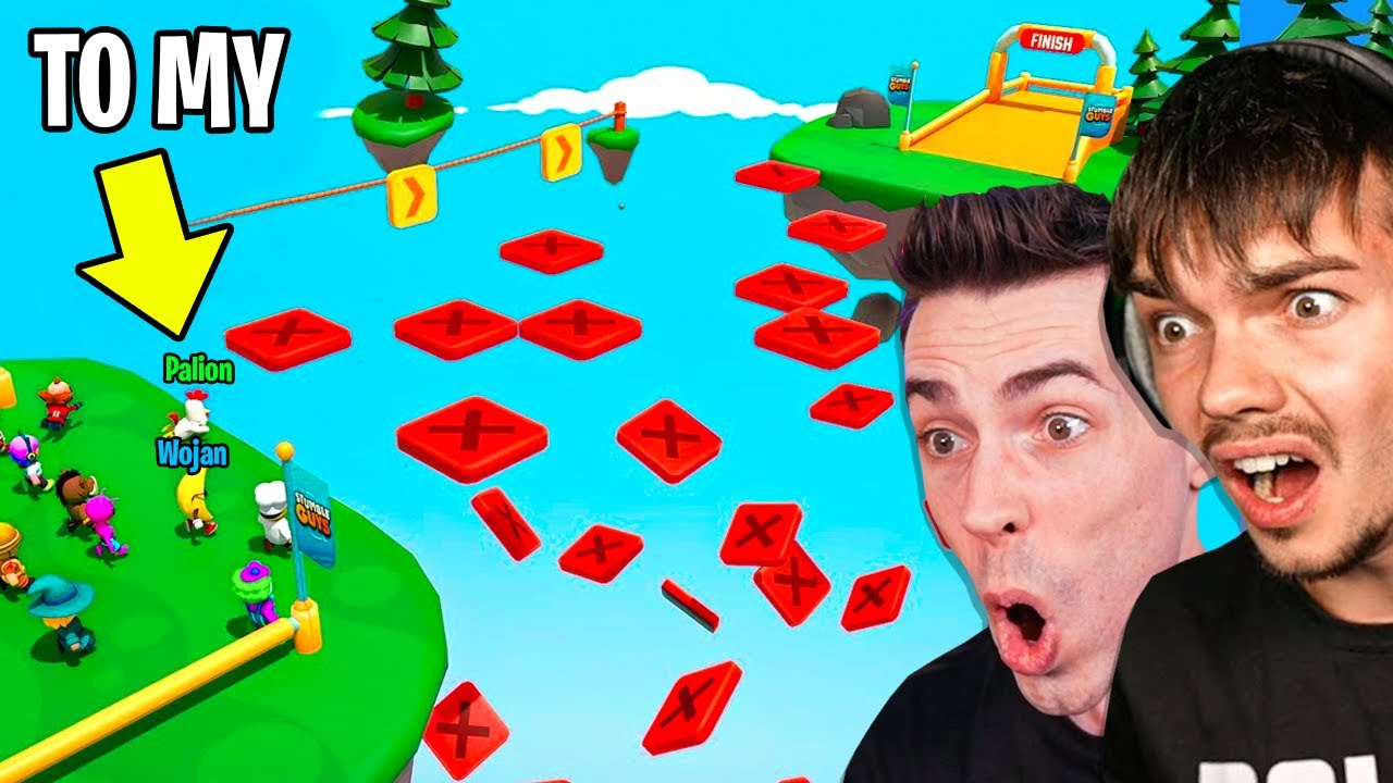 WOJAN ZHAKOWAŁ STUMBLE GUYS... *dostanie BANA*