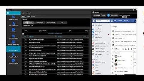How to share post in All facebook groups in one click | facebook Auto sharing method 2022