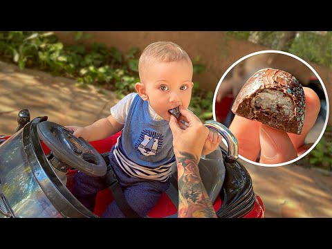 O GAEL COMEU CHOCOLATE PELA PRIMEIRA VEZ!