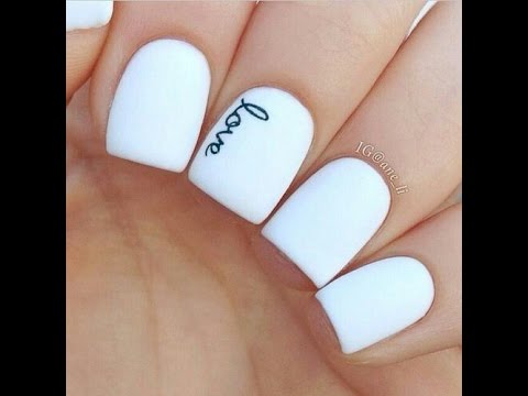 Маникюр Белые Ногти - 2019 / White Nails Manicure