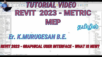 REVIT 2023   GRAPHICAL USER INTERFACE - WHAT IS NEW?