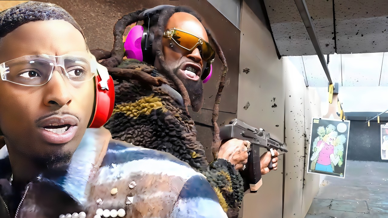 FUNNYMIKE & BLACK RAMBO GO TO THE FIRING RANGE!