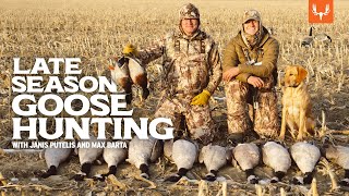 Late Season Goose Hunting with Janis Putelis