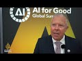 'AI for Good' Summit: How artificial intelligence is tackling global challenges