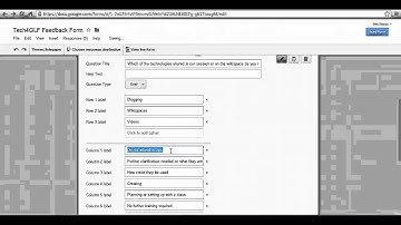 Embedding a Google Form in your wikispace