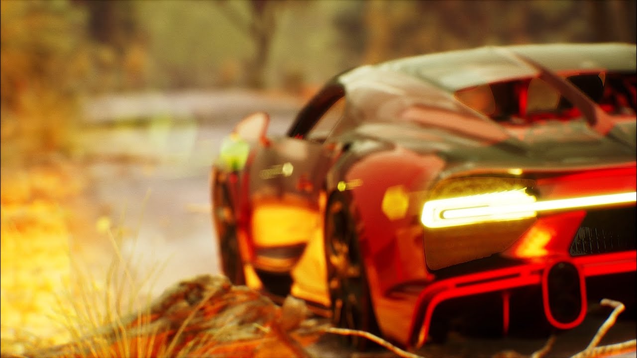 XBOX PS5 Gran Turismo Forza Horizon style Unreal Engine 5 BugattiChiron