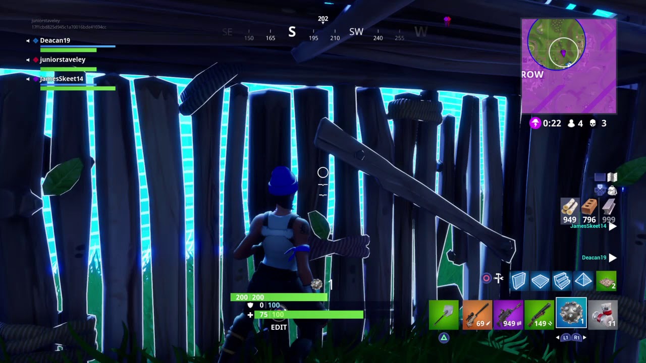 Fortnite impulse grenade into storm win