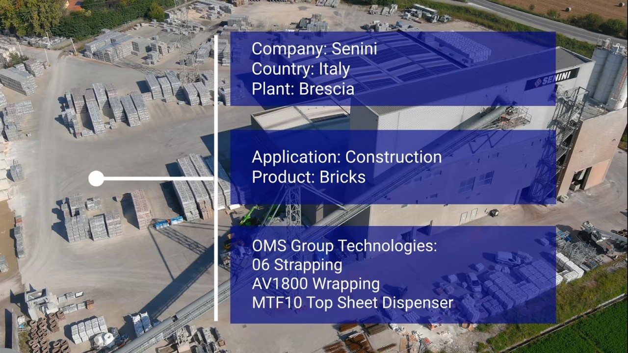 OMS Group | Case history: Senini (wrapping and strapping machines)