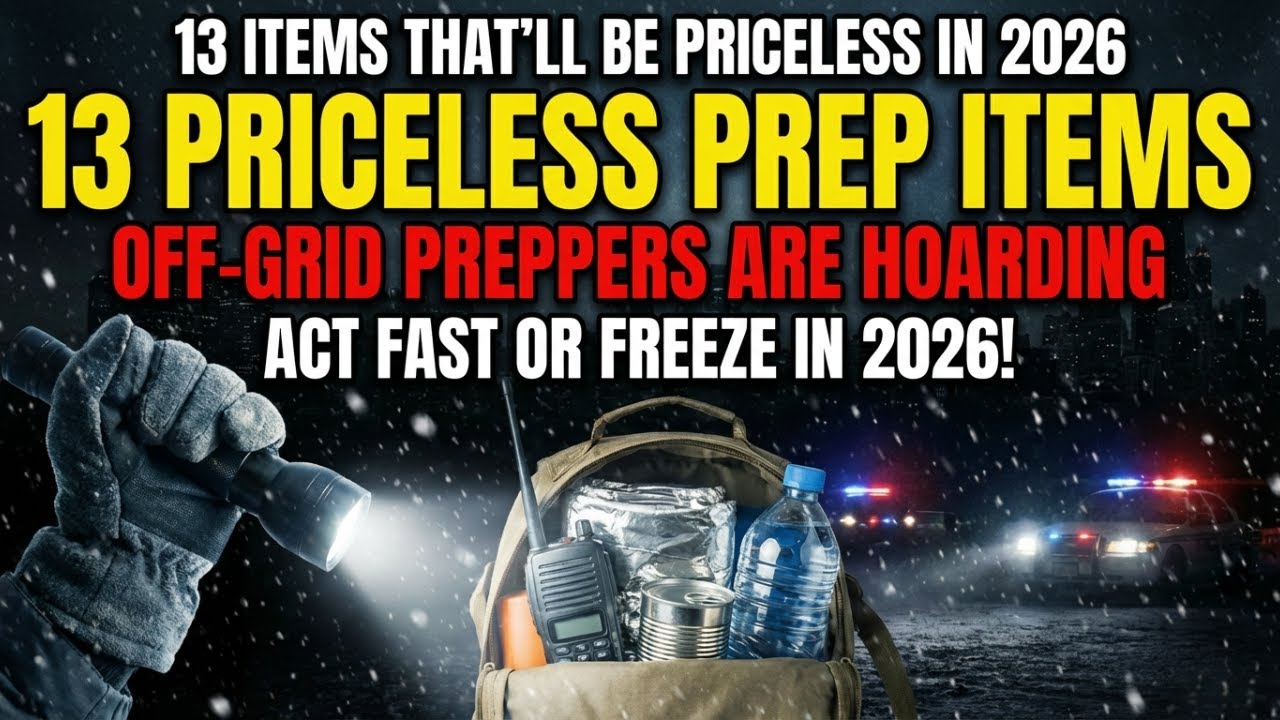 13 Items Off-Grid Preppers Are HOARDING That'll Be PRICELESS in 2026 ...