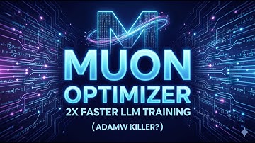 The Muon Optimizer: How Newton-Schulz Enables 2x Faster LLM Training (AdamW Killer?)