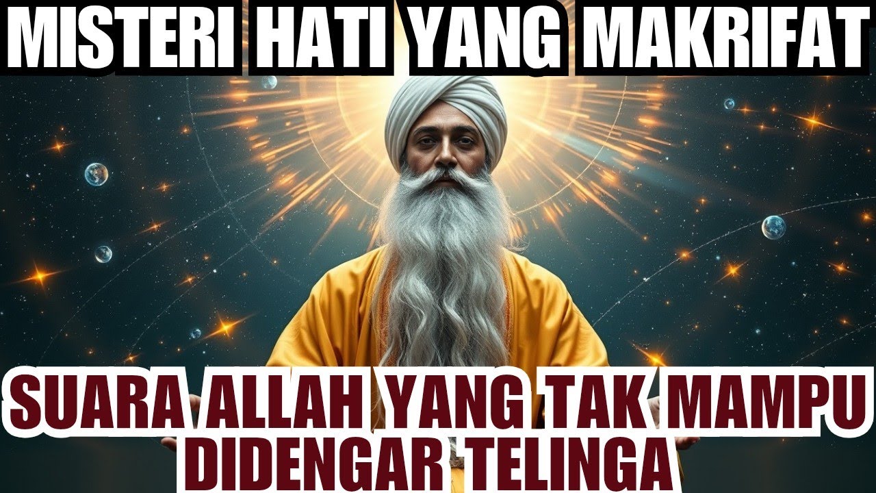 Misteri Hati Makrifat: Suara Allah Tak Didengar Telinga, Tapi Menggetarkan Jiwa Sampai Tak Terkata