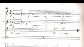 Giacinto Scelsi - String Quartet No. 5 (w/ score) (1984)