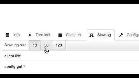 Change Redis Slowlog size