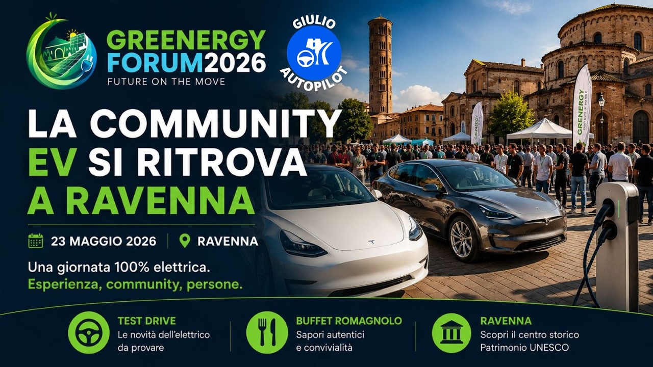 Raduno Greenergy 2026 - Auto Elettriche, Transizione Energetica e buona compagnia!