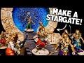 Craft a Glowing STARGATE PORTAL for Tabletop Games (Dungeons & Dragons, Warhammer Terrain)