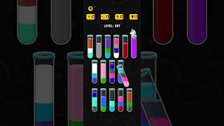 Color water sort 3D level 587