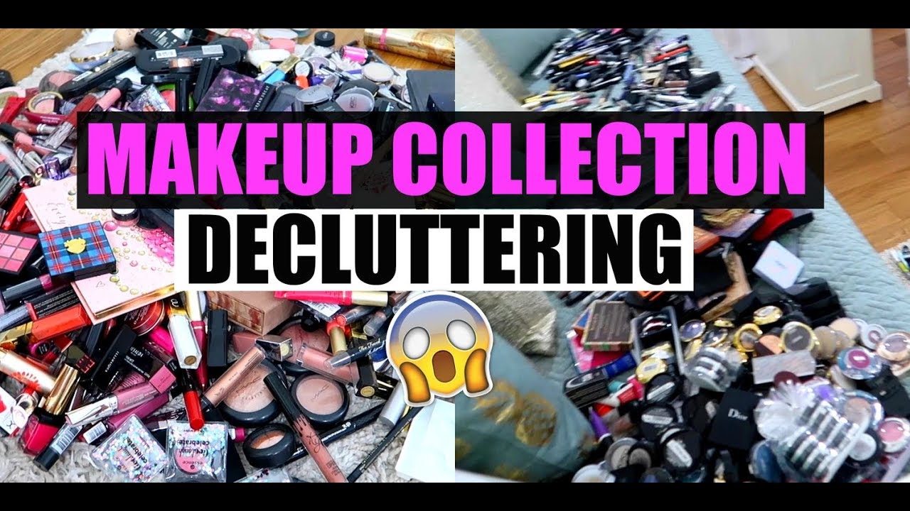 😳MAKEUP COLLECTION & DECLUTTERING ASSURDO!!!!😳