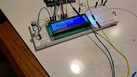 IR receiver, Remote, Arduino, and LCD